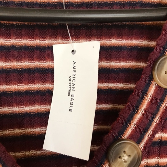 🆕🔥AMERICAN EAGLE 🦅 SUPER STYLISH&EXTREMELY SOFT/FLOWING MIDI DRESS LONGSLEEVE - Picture 12 of 13